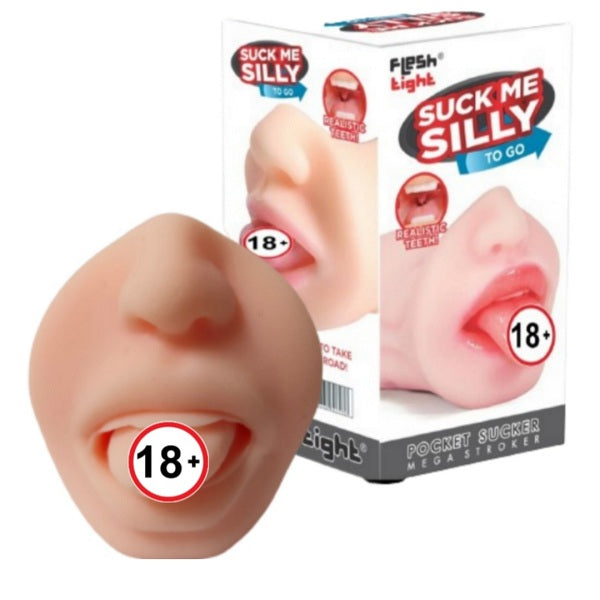 Mouth Suck me Silly Masturbator Sex Toy For Men