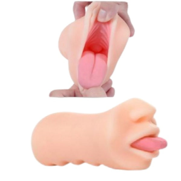Mouth Suck me Silly Masturbator Sex Toy For Men