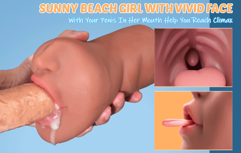 Mouth Suck me Silly Masturbator Sex Toy For Men