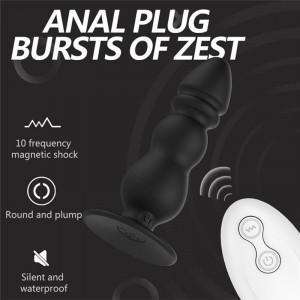 10 Modes Vibrating Prostate Massager Anal Plug