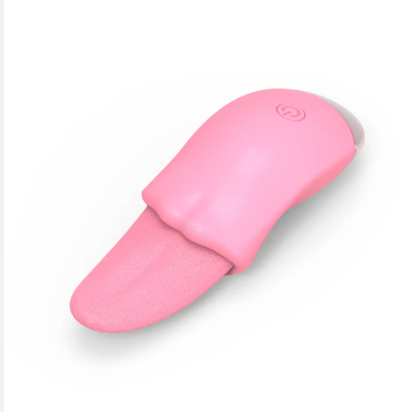 10 Speeds Realistic Licking Tongue Vibrators For Women