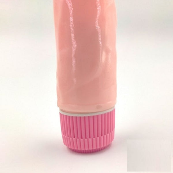 9 Inches Pink Cap Stud Dildo Vibrator