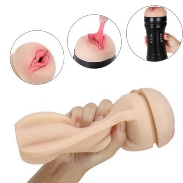 Beer Bottle Shaped Fleshlight Masturbator Sex Toy For Men