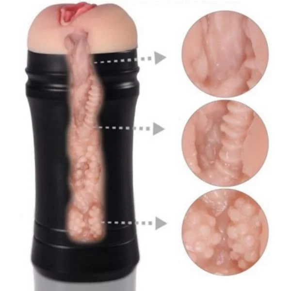 Beer Bottle Shaped Fleshlight Masturbator Sex Toy For Men