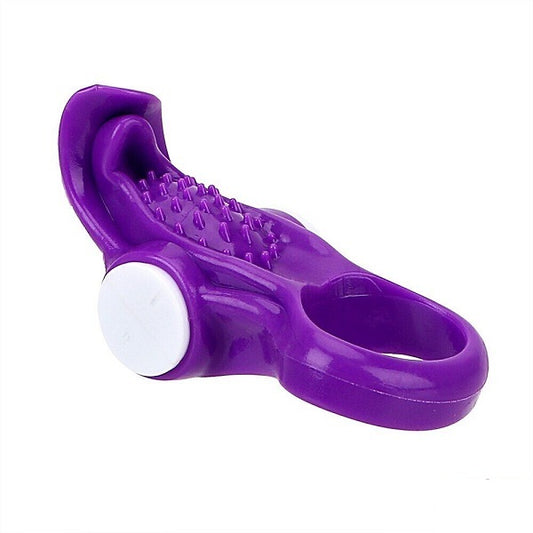 Delay Vibrating Penis Ring With Tongue