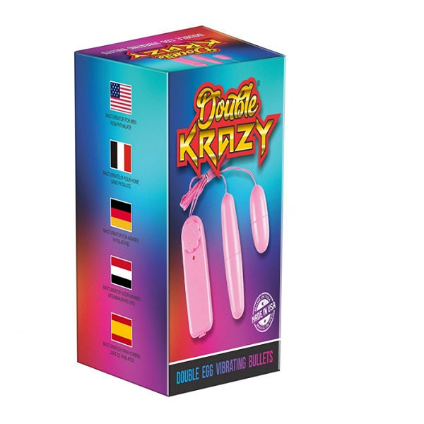 Double Krazy Remote Control Egg Vibrator For Women