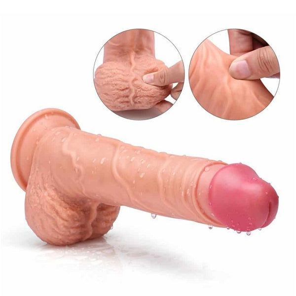 Hulk 11 Inch Silicone Dildo and 8 Inches Insertion Length