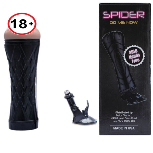 Spider Hands Free Wall Mounted Silicon Fleshlight Sex Toy for Men