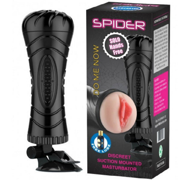 Spider Hands Free Wall Mounted Silicon Fleshlight Sex Toy for Men