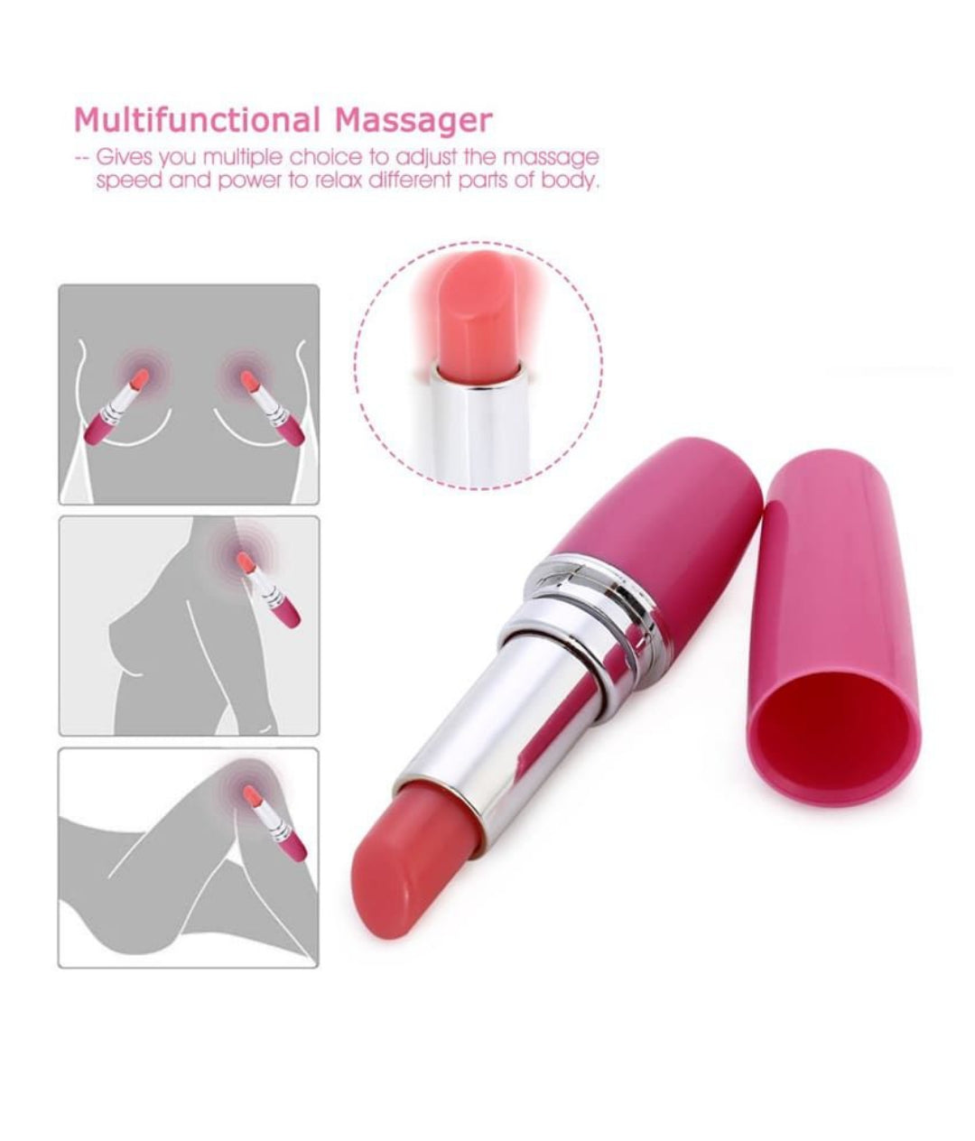 Super Discreet And Travel Friendly Lipstick Vibrator