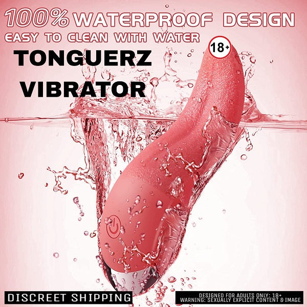 TONGUERZ 10 Modes Tongue Vibrator For Clitoral And Oral Stimulation