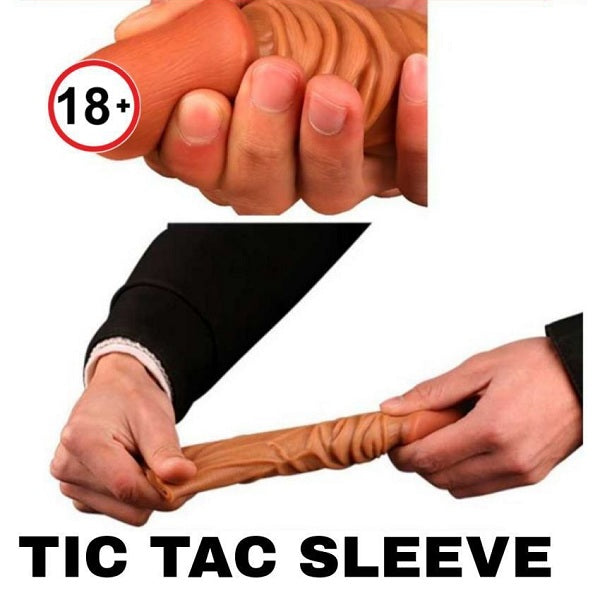 Tic Tac Delay CONDOM EXTENDER Sleeve