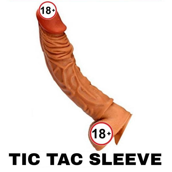 Tic Tac Delay CONDOM EXTENDER Sleeve