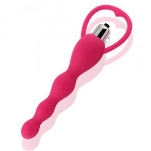 Valcun Vibrating Silicone Anal Beads Vibrator For Women